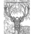 thumbnail image 1 of Into The Forest Coloring Book: 50+ Unique & Adventurous Designs to Color - An Inky Adventure and Coloring Book for Adults (Activity Books, Mindfulness and Meditation, Illustrated Floral) (Paperback), 1 of 1