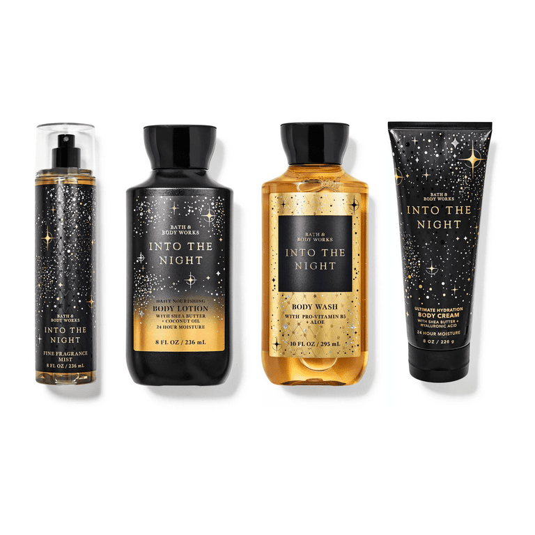 Bath & Body Works Into the Night 4 Pieces Gift Pack