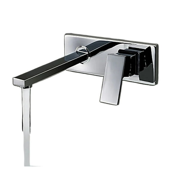 Into The Wall Washbasin Water Tap, Three Piece Set Flush Faucet, Bathroom Cabinet Basin Mixer BR-320 ,Easy to Install
