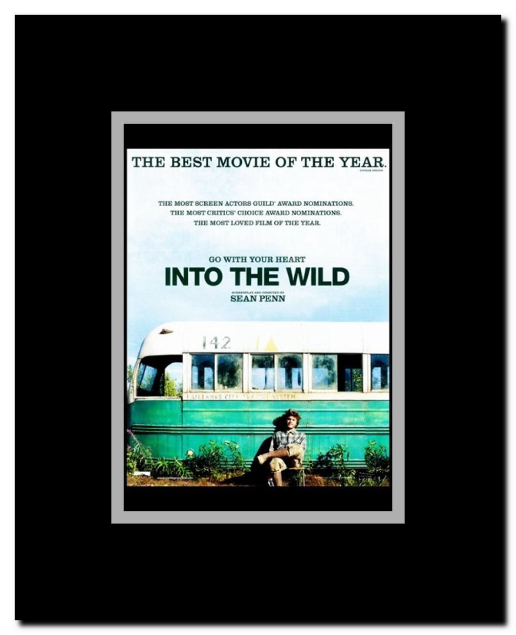 Into The Wild Framed Movie Poster