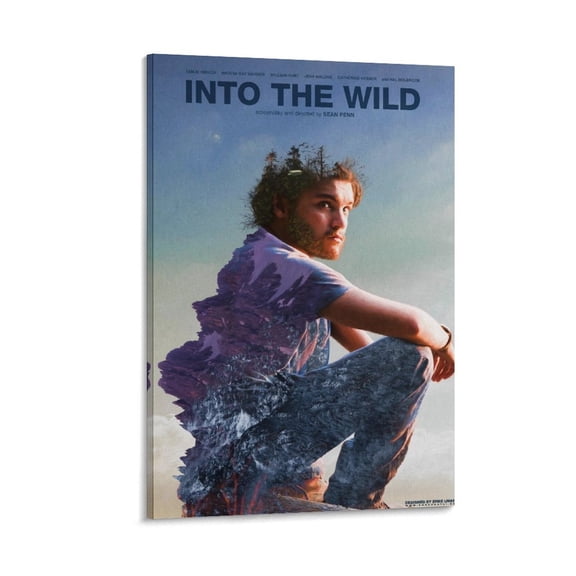 Into The Wild Movie Poster Home Decor Poster Wall Art Hanging Picture Print Bedroom Decorative Painting Posters Room Aesthetic 12x18inch(30x45cm)