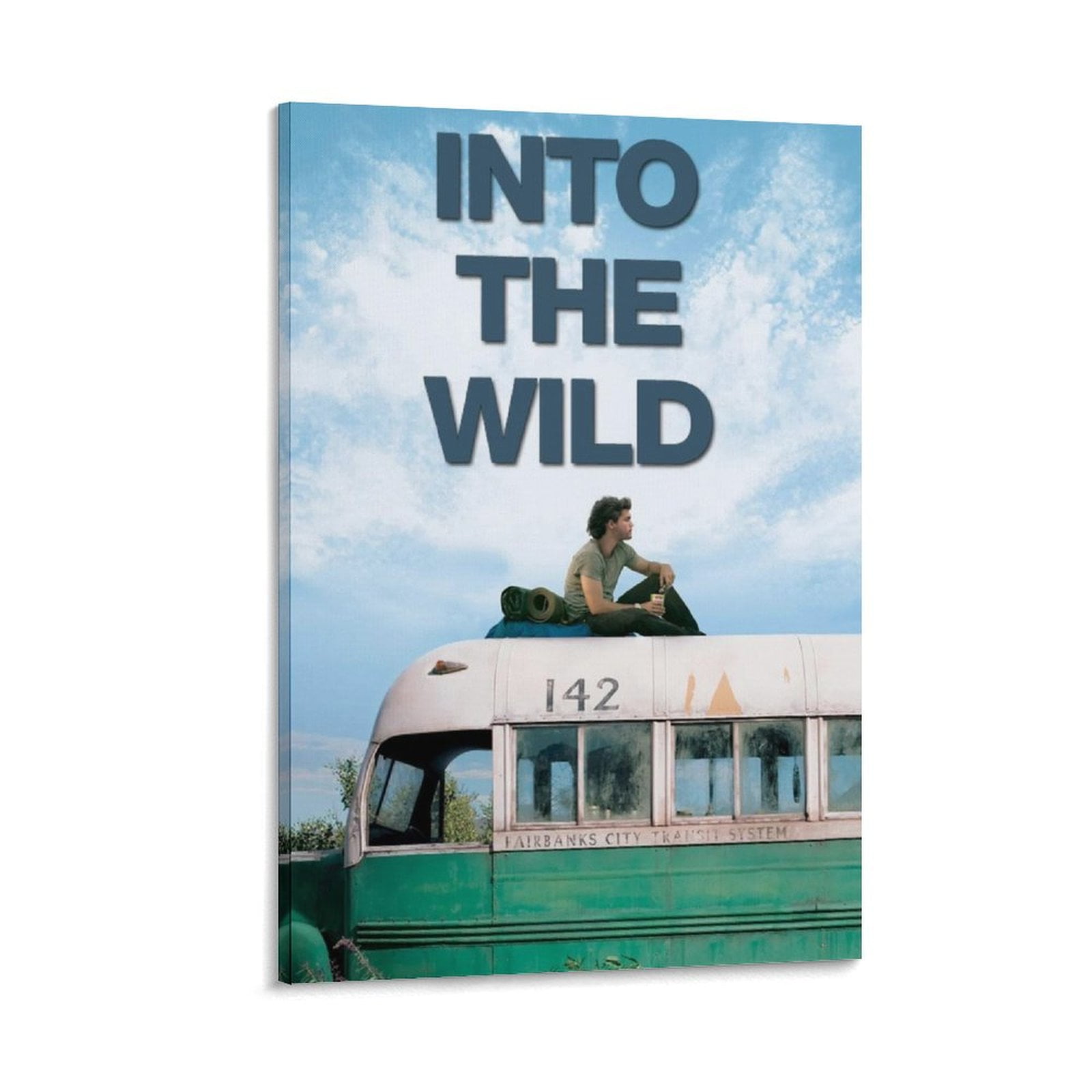 Poster Into The Wild – Stampa Minimalista 30x40 Cm, Su Carta Di Qualità, Per Arredamento E Collezionismo