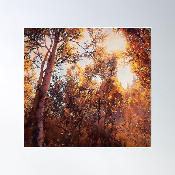 Into The Wild Poster Wall Art, Modern Wall Decor, 30x30 UNFRAMED