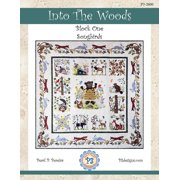 Into The Woods Applique 13 Quilt Pattern Set by Pearl P Pereira of P3 Designs