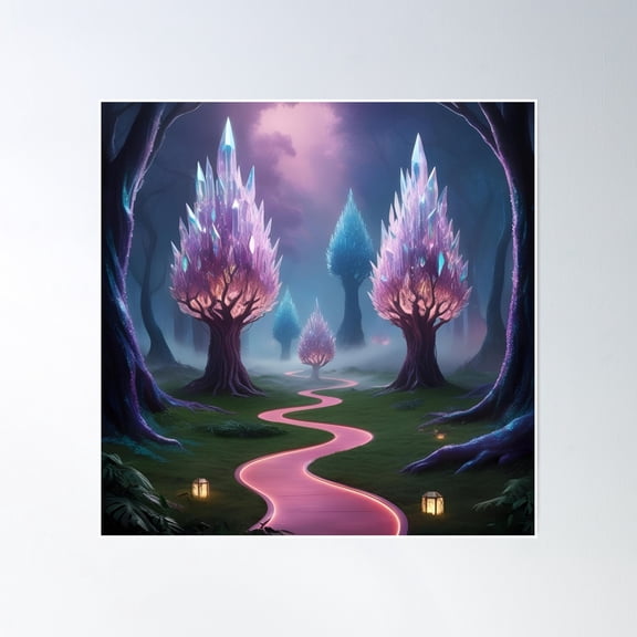 Into The Woods Poster Wall Art, Modern Wall Decor, 16x24 UNFRAMED