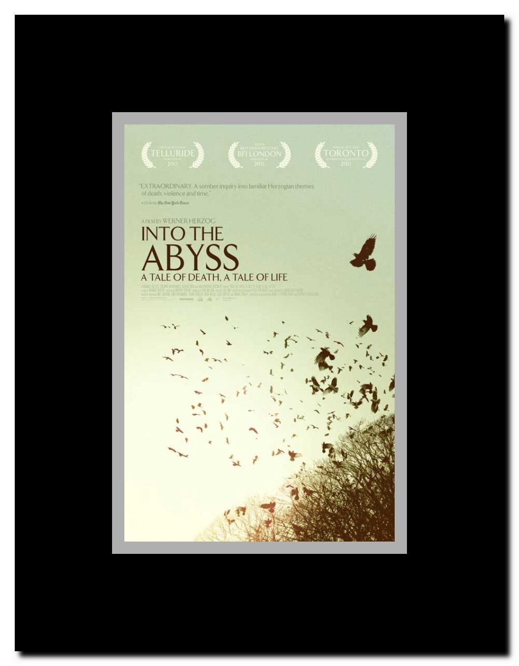 Into the Abyss Framed Movie Poster
