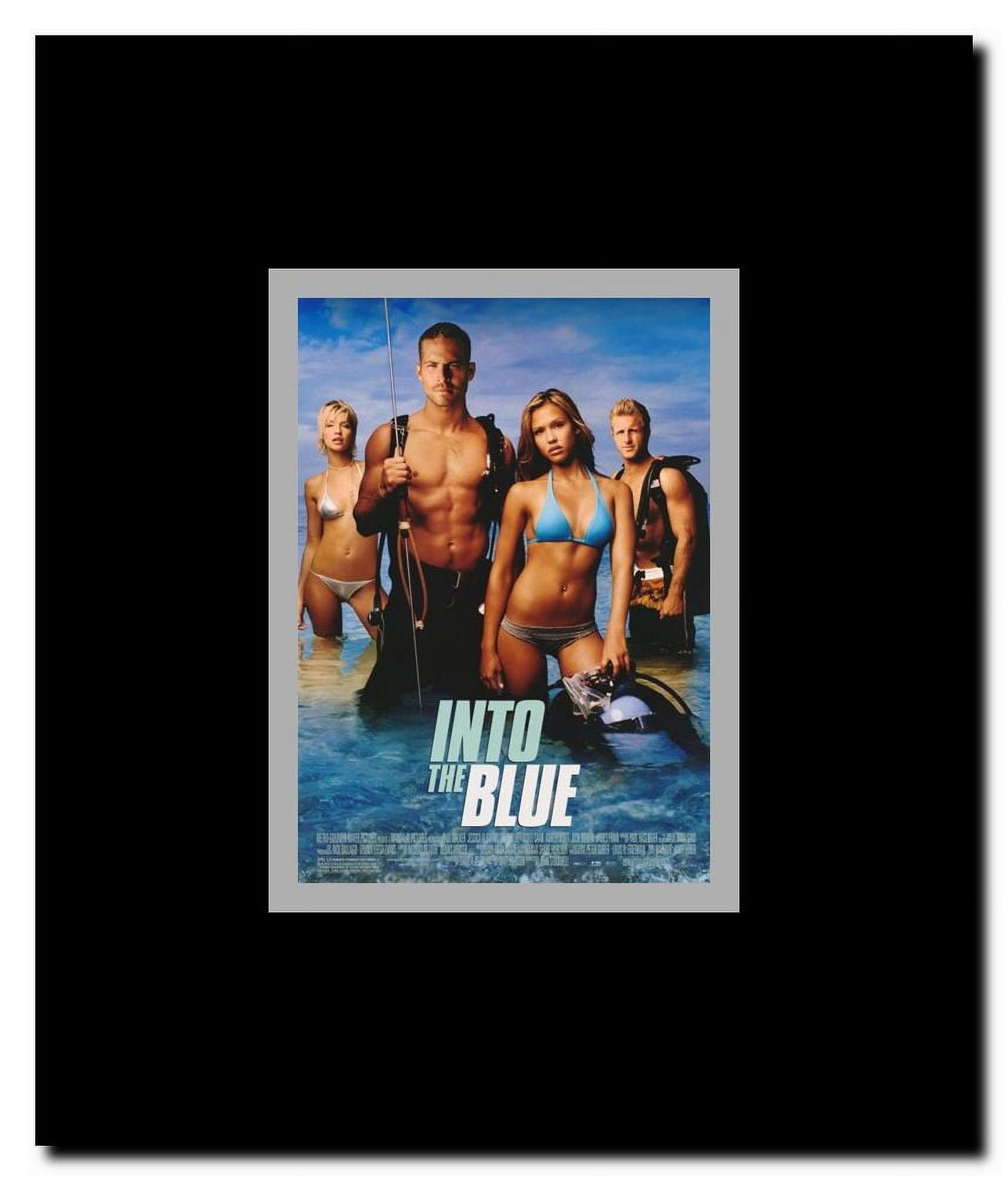Into the Blue Framed Movie Poster