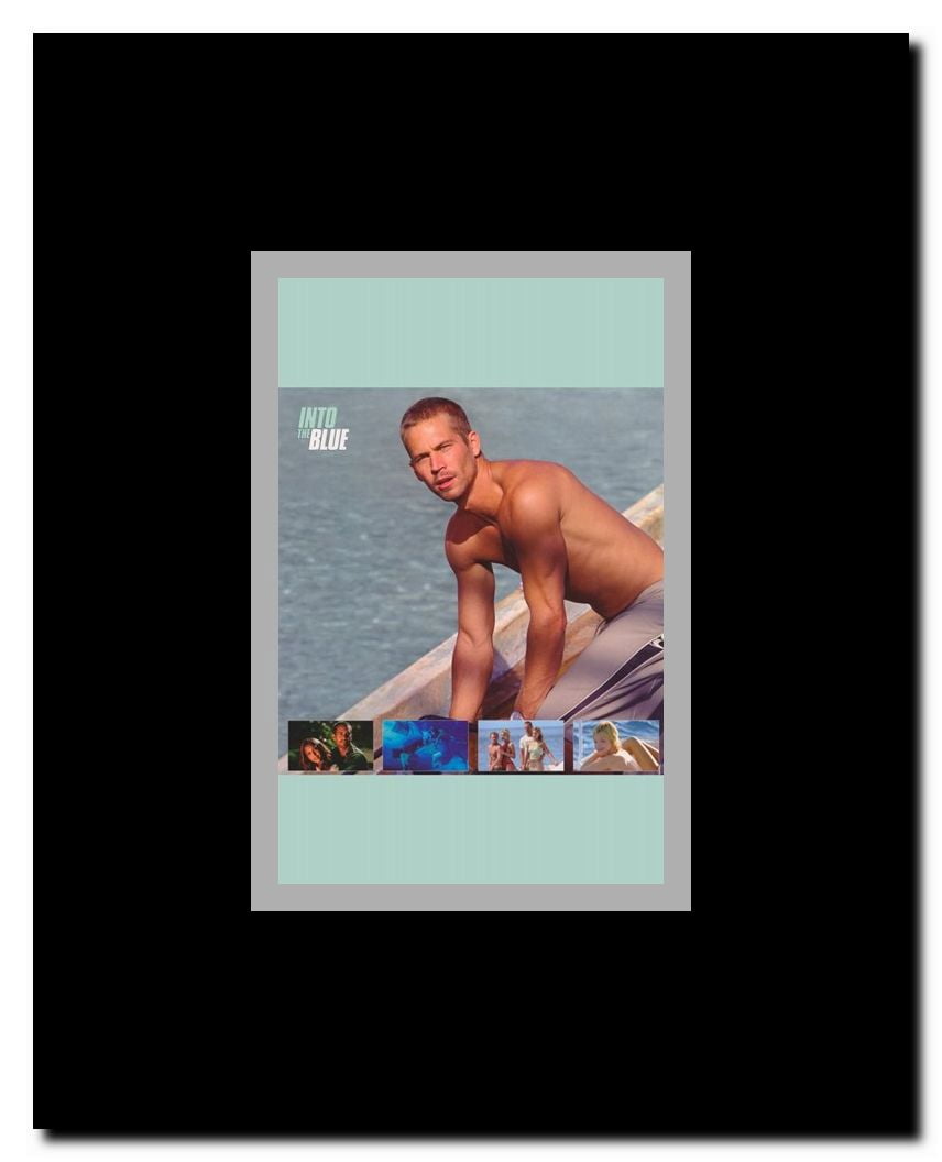 Into the Blue Framed Movie Poster