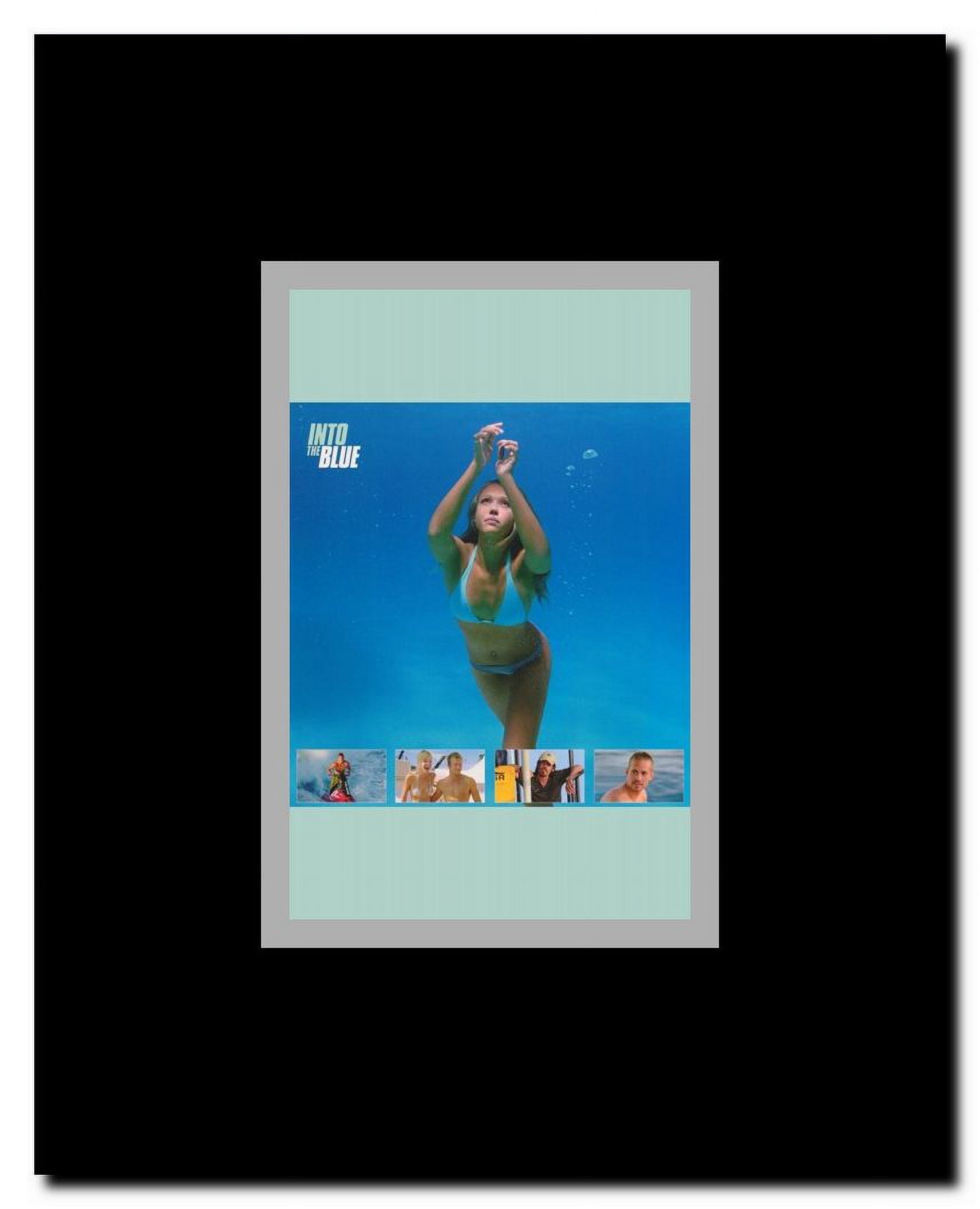 Into the Blue Framed Movie Poster
