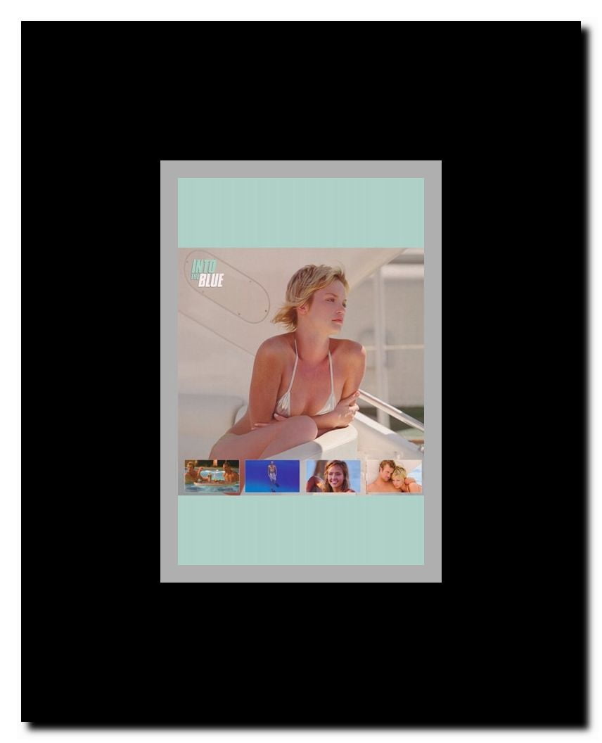 Into the Blue Framed Movie Poster
