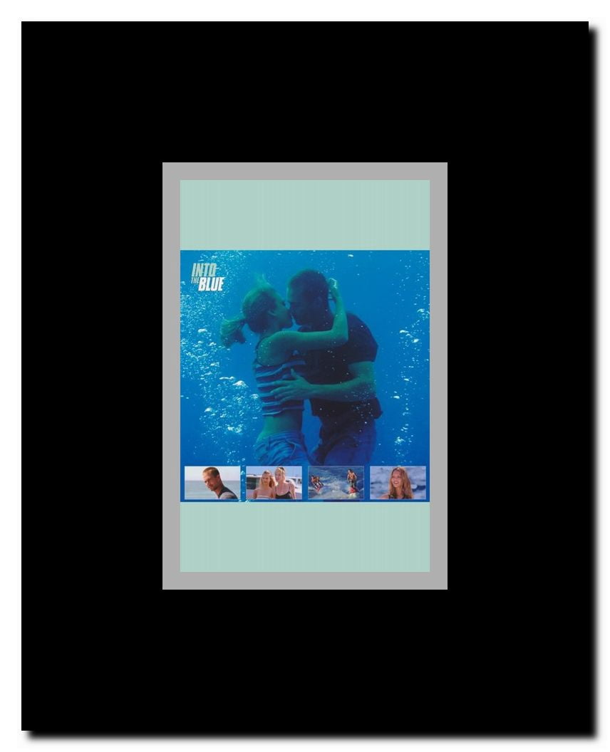 Into the Blue Framed Movie Poster
