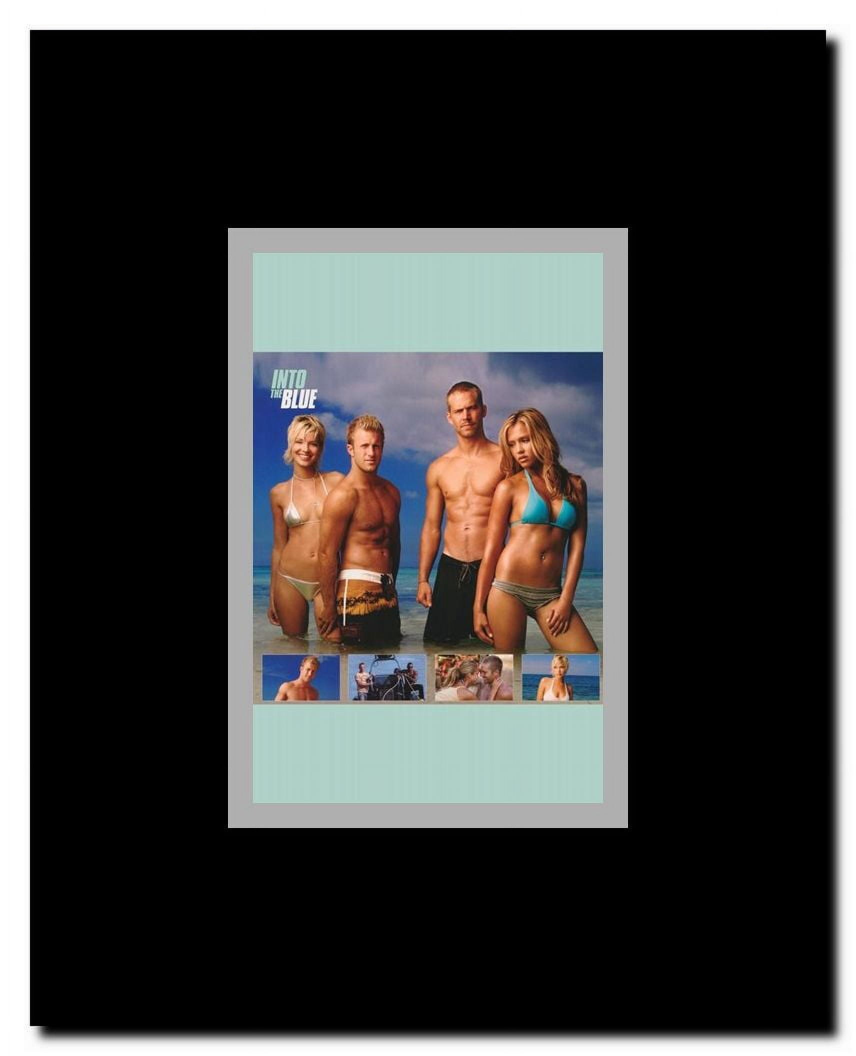 Into the Blue Framed Movie Poster