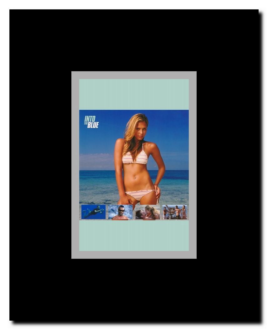 Into the Blue Framed Movie Poster