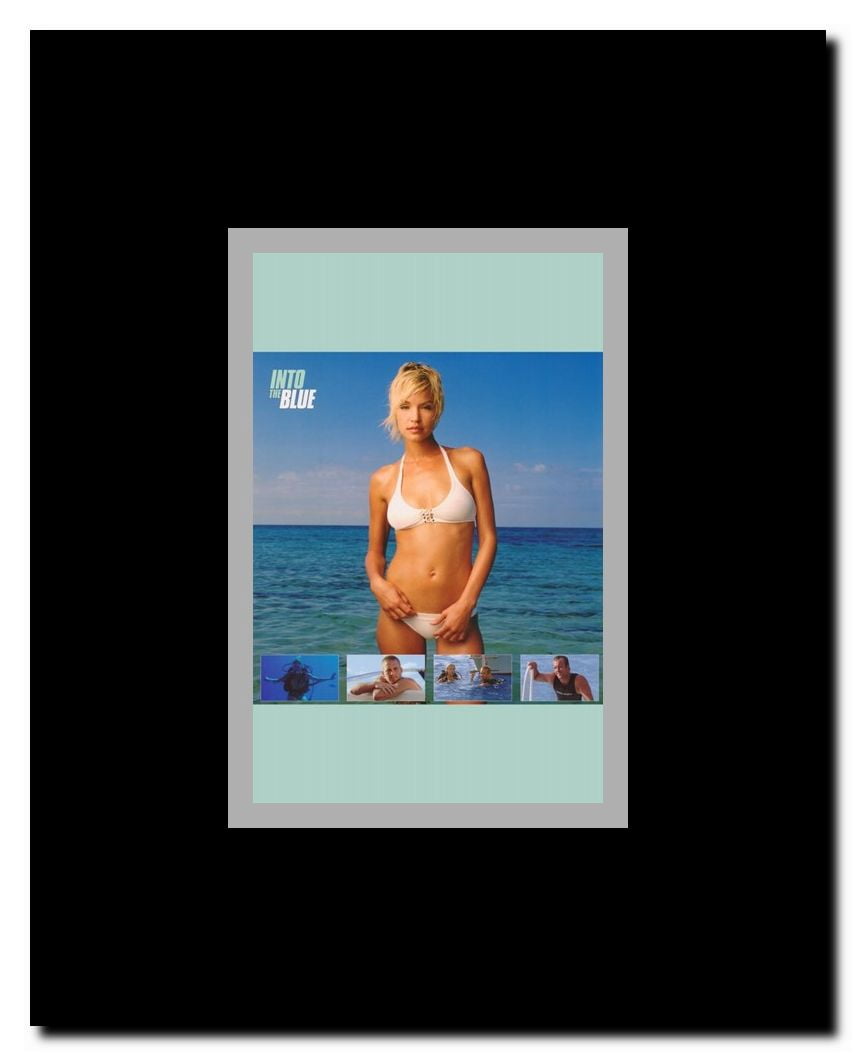 Into the Blue Framed Movie Poster