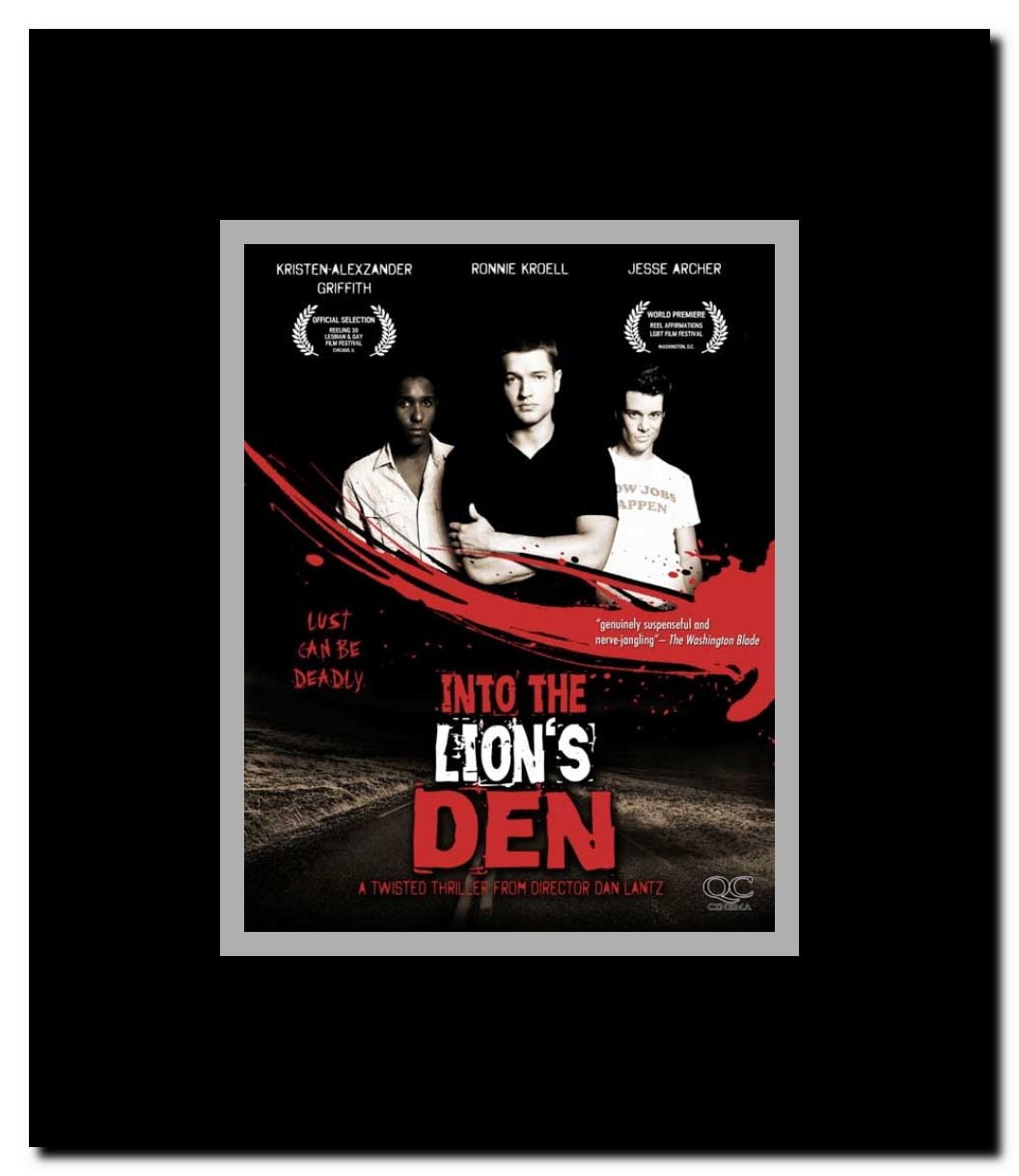 Into the Lion's Den Framed Movie Poster