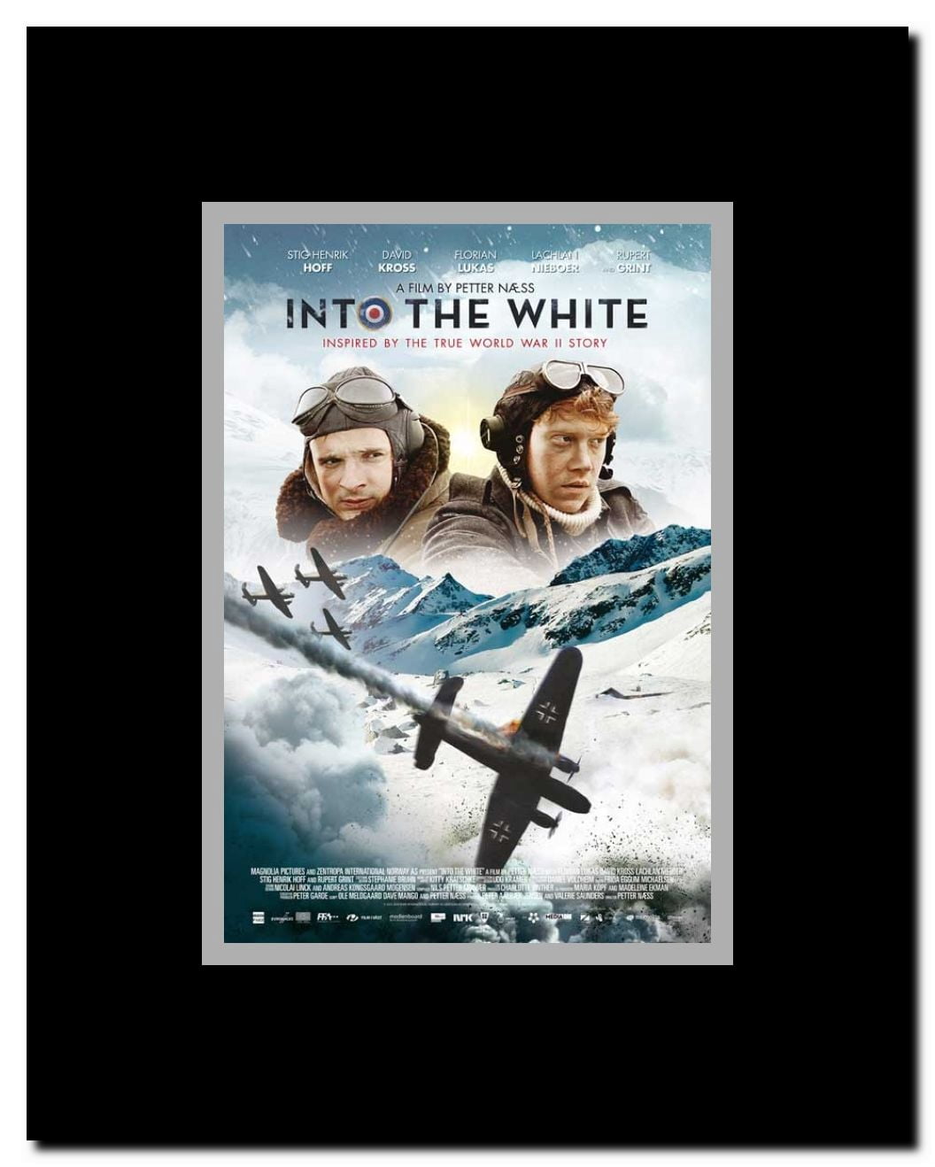Into the White Framed Movie Poster