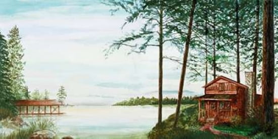 Into the Woods Canvas Art - Linda Baliko (24X48)