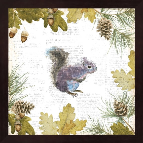 Into the Woods V by Emily Adams, Framed Wall Art, 13.25W x 13.25H