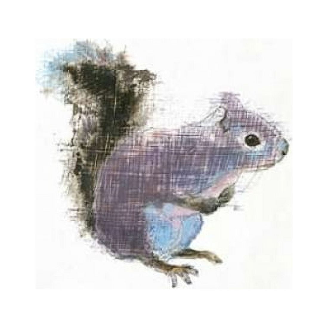 Into the Woods V on White no Border Canvas Art - Emily Adams (24 x 24)