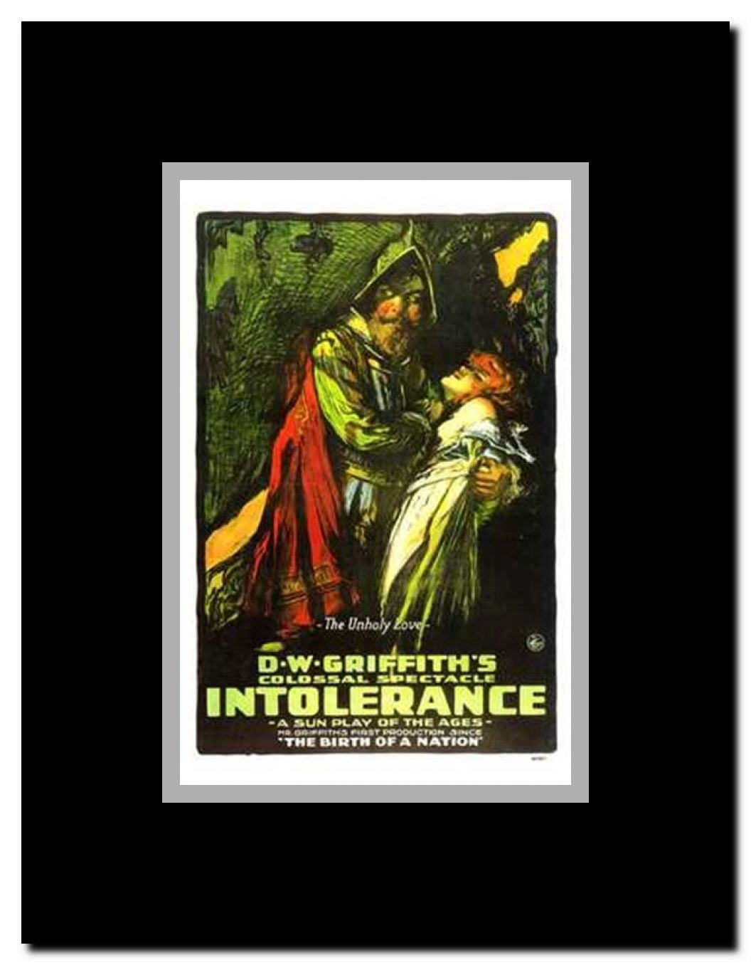 Intolerance Framed Movie Poster