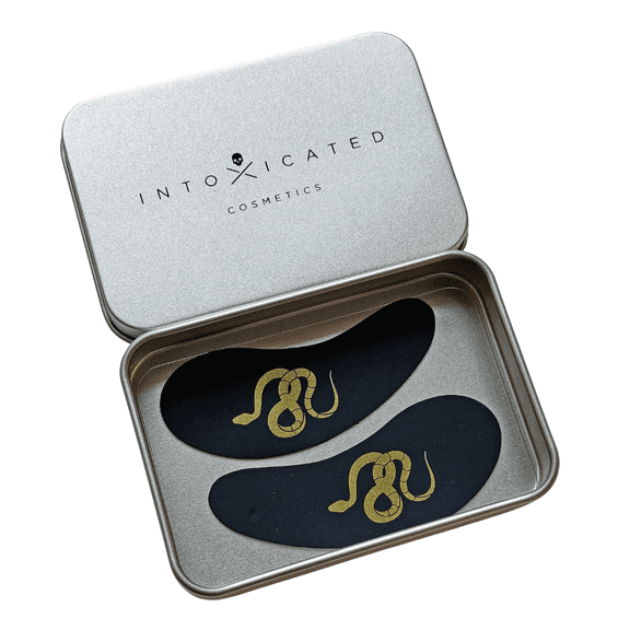 Intoxicated Cosmetics Signature Snake Design Reusable Silicone Under Eye Patches