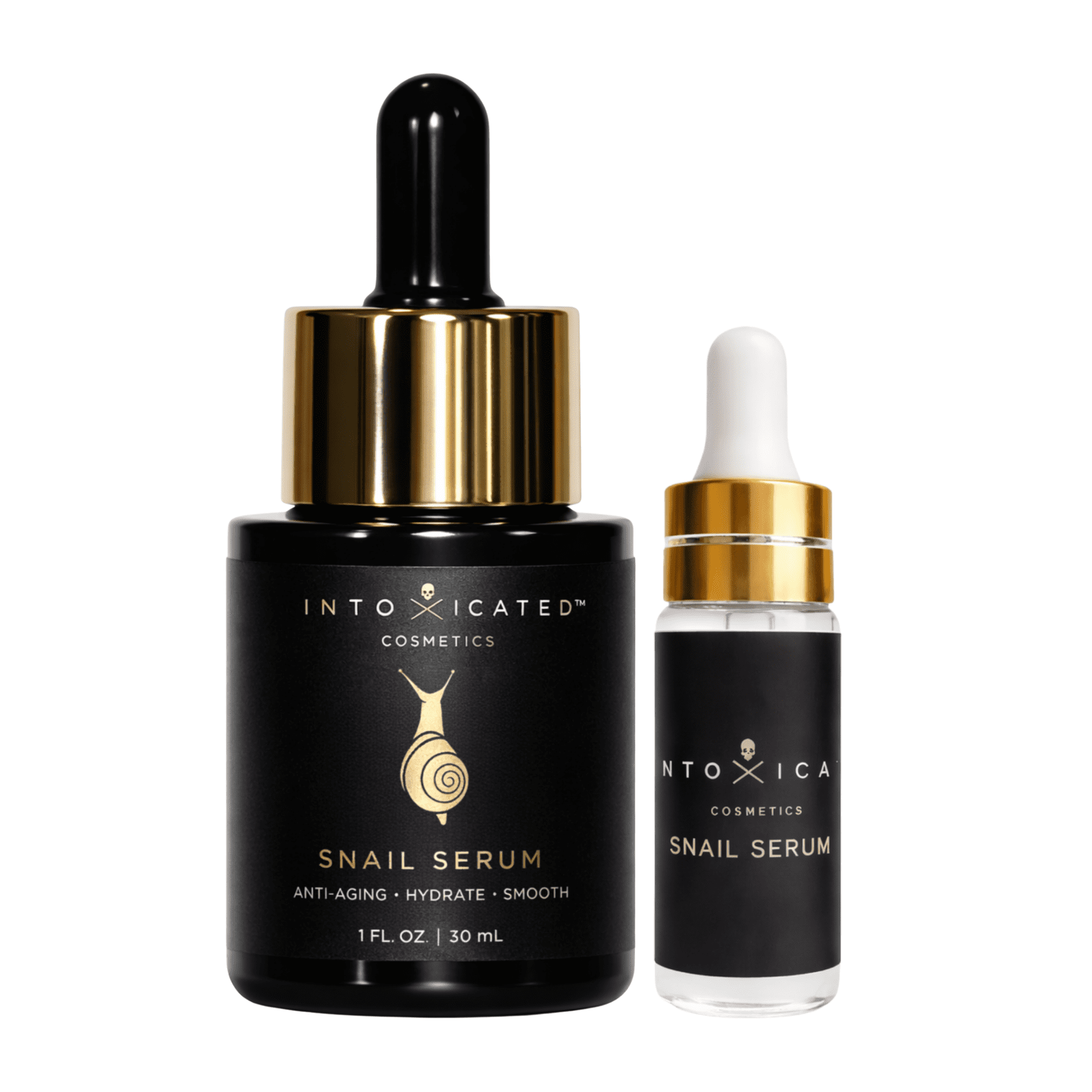 Intoxicated Cosmetics Snail Serum + Snail Serum Mini Bundle