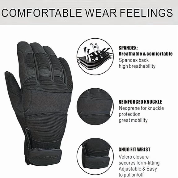 Intra-Fit Level 3 Puncture Resistant Work Gloves for Thorn Needle