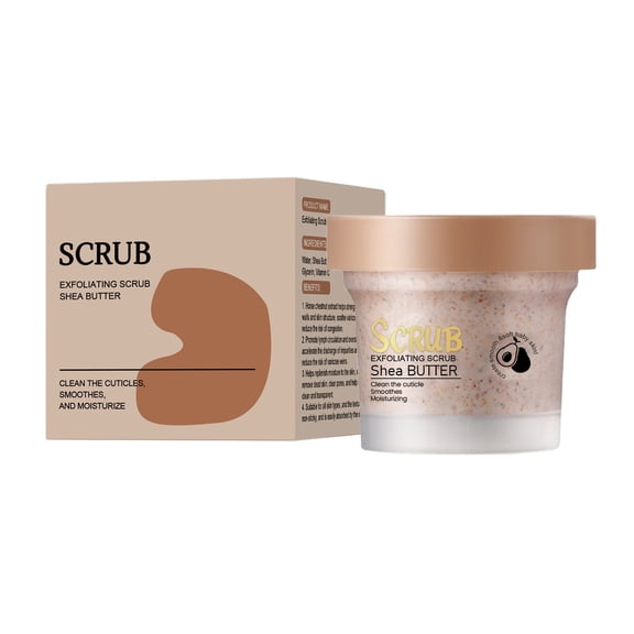 Intravenous Body Scrub for Varicose Vein and Leg Care, Deep Cleaning Treatment for Earthworm Vein and Skin Exfoliation - White