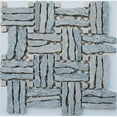 thumbnail image 1 of Intrend Tile Basket Wave Natural Stone Landscape Gray Color - Mixed, 1 of 1