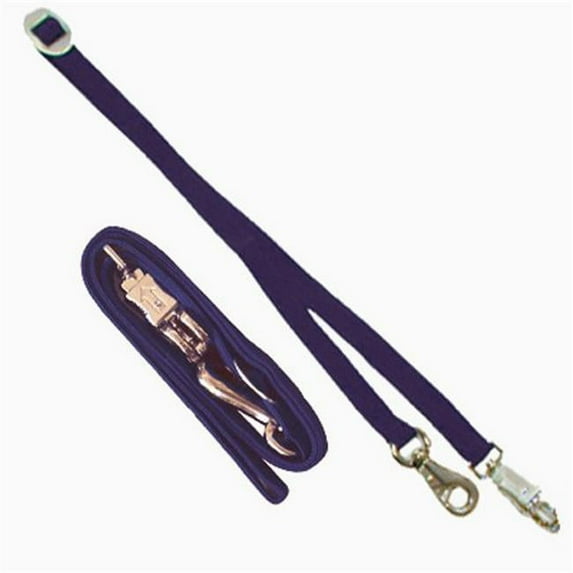 Intrepid International 103325 Nylon Cross Tie for Horses - Navy
