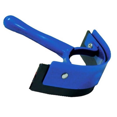 Intrepid International 201988B Deluxe Half Moon Sweat Scraper, Blue