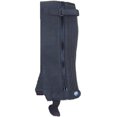 thumbnail image 1 of Intrepid International Equine Athletics Kids Clarino Half Chaps Black 8 (9250030008), 1 of 2