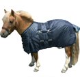 thumbnail image 1 of Intrepid International Mini Medium Weight Turnout Blanket Hunter Green-48" Navy, 1 of 1