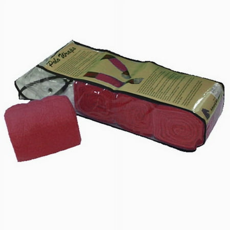 Intrepid International Polo Wraps Full Set, Maroon