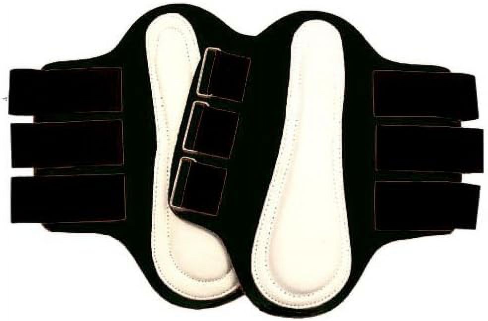 Intrepid International Stivaletti A Campana In Pile Con Chiusura A Strappo Per Cavalli – Taglia XL, Colore Nero