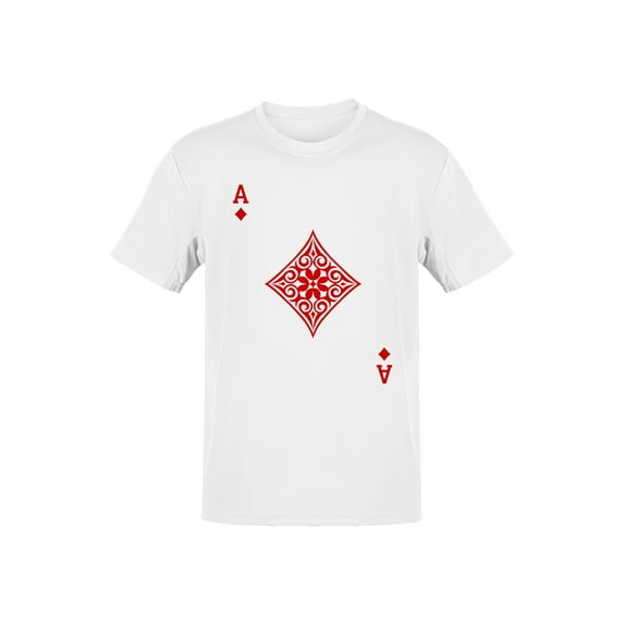 Intricate Ace of Diamonds Art Men's T-shirt