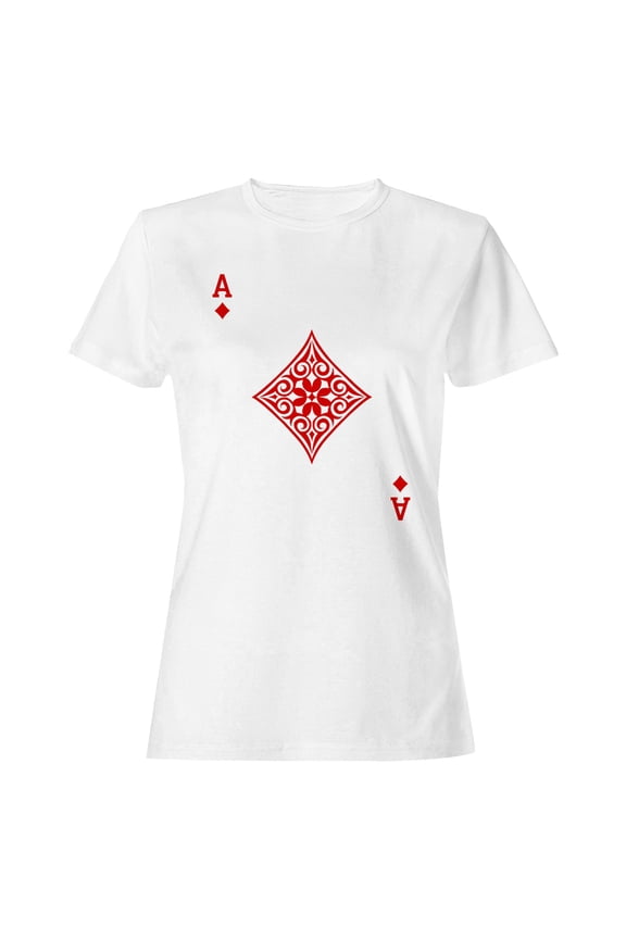 Intricate Ace of Diamonds Art Women's T-shirt