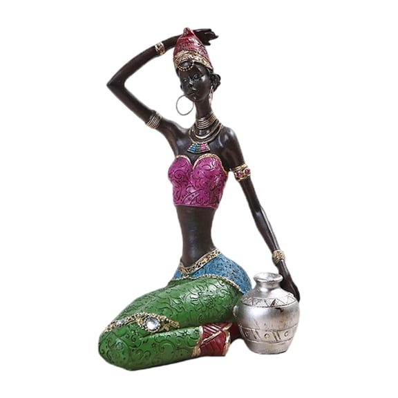 Intricate Ethnic Type Resin Art Table Decoration For Home Display