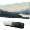thumbnail image 1 of Intricate Forest Pattern XXL Mouse Mat - Extended, Non-Slip Desk Pad for Efficient Gaming - Stitched Edges - 31.5 x 11.8 inches, 1 of 7