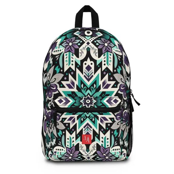 Intricate Geometric Fusion - Backpack