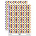 thumbnail image 1 of Intricate Leaf Design 200+ Round Stickers - Rainbow - Gloss Finish - 0.50" Size, 1 of 3