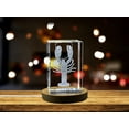 thumbnail image 1 of Intricate Lobster Crystal Carvings | Exquisite Gems Etched with Underwater Crustaceans, 1 of 6