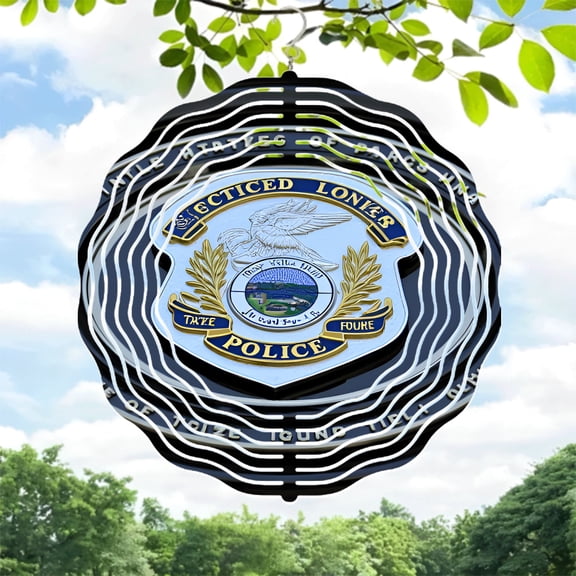 Intricate Metal Hanging Wind Spinners & Chimes - Elegant Eagle Design for Yard & Garden Decor Perfect Outdoor Accent