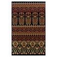 thumbnail image 1 of Intricate Ornamental Eclectic Ultra-Soft Indoor Area Rug or Runner, 3' x 5', Black by Blue Nile Mills, 1 of 6
