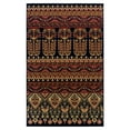 thumbnail image 1 of Intricate Ornamental Eclectic Ultra-Soft Indoor Area Rug or Runner, 4' x 6', Black by Blue Nile Mills, 1 of 6