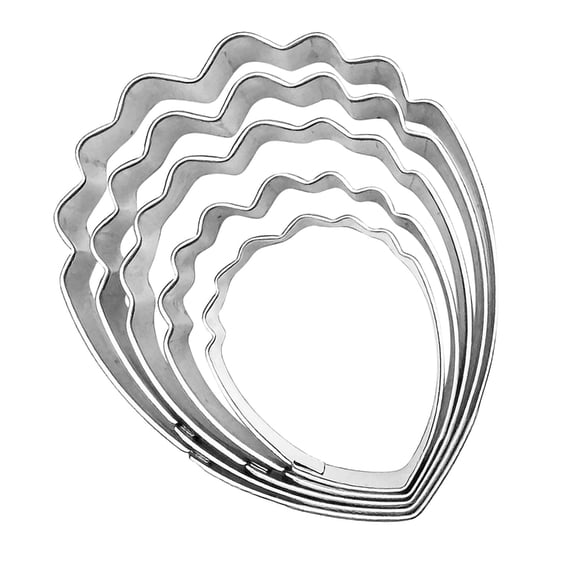Intricate Peony/Roses Petals Veiner Molds Professional Cake Dessert Baking Mould for Chocolate and Gumpaste Decoration