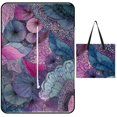thumbnail image 1 of Intricate Watercolor Floral Pattern Design Picnic Blanket Waterproof Outdoor Beach Blanket Hand-held Pad Suitable for Travel, Camping, Beach, Family Gatherings, 1 of 8
