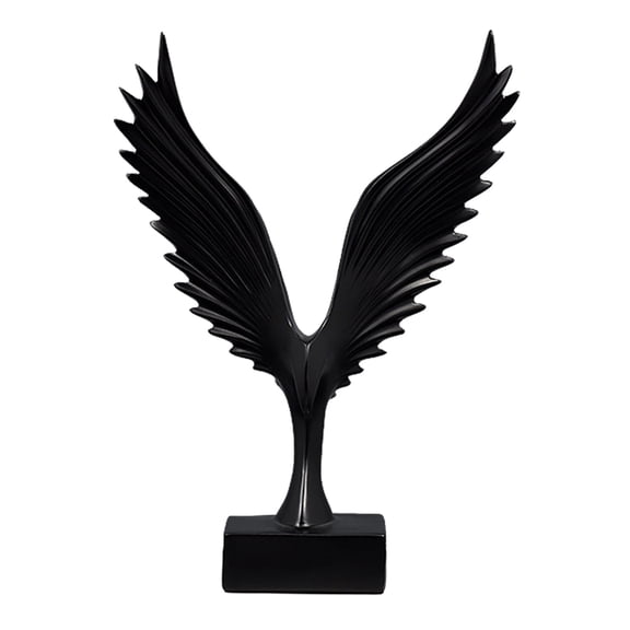 Intricate Wing Display, Quality Resin Sculpture, Wing Statue Gift for Collectors and Mythologys Enthusiasts
