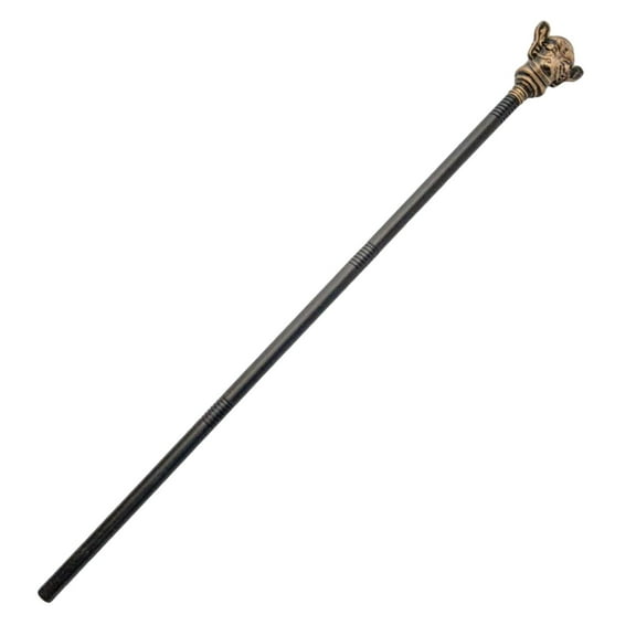 Intricately Designed Skull-Head Walking Cane Durable, Stylish, and Perfect for Costume or Daily Use