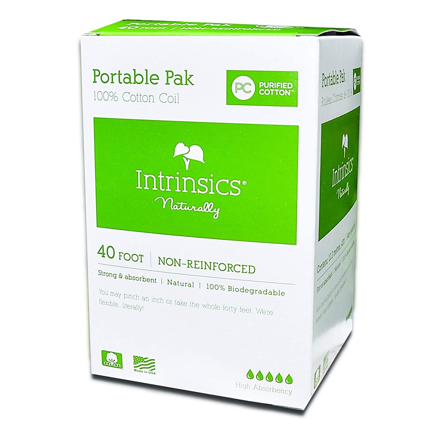 Intrinscis Portable Pak 40 Ft Cotton Coil